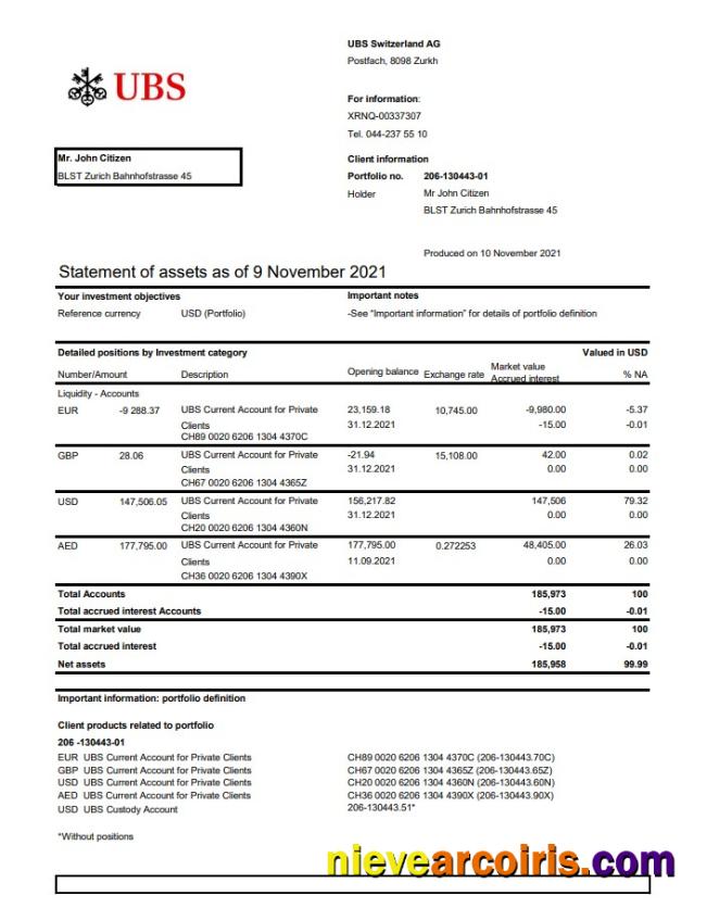 Switzerland  UBS excel pdf version2